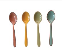 Enamel Stainless Steel Spoon