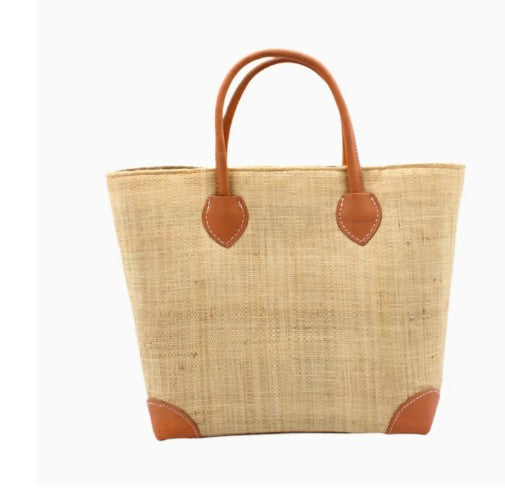 Augustine Straw Basket Bag