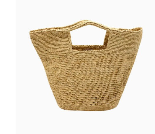 ConCon Crochet Straw Basket
