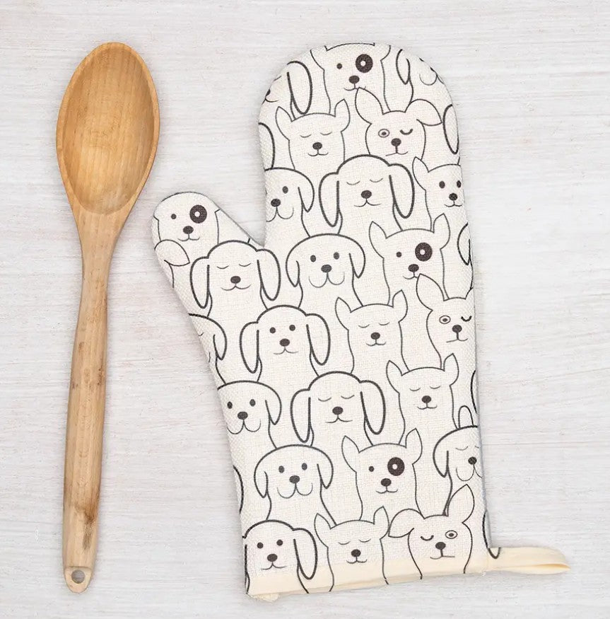 Dogs Oven Mitt