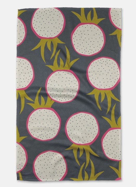 Dragon Fruit Frolic Tea towel