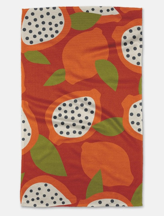 Papaya Playtime Tea Towel