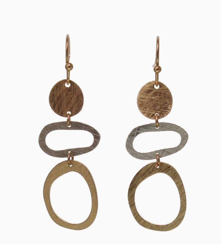 Organic Shape Scratch Metal