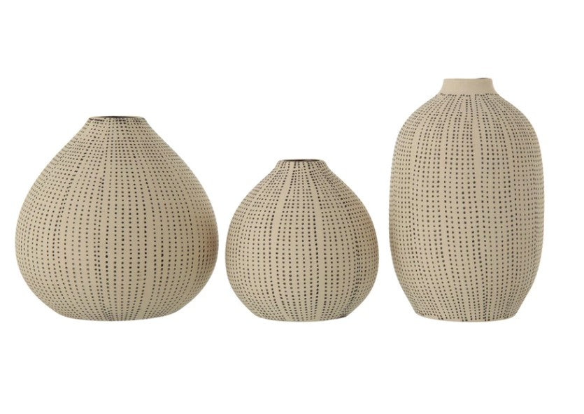 Stoneware Vase. Three Sizes