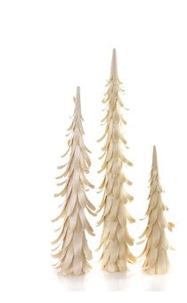 Carved Trees, Set of 3