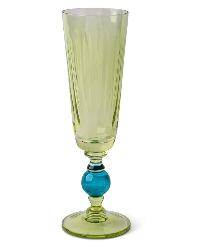 Porto Glass Flute, Set of 4
