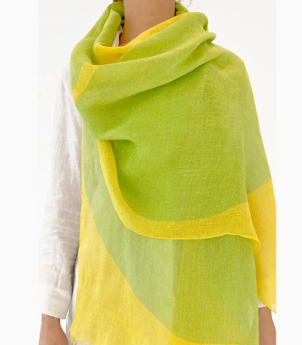 Rocks Linen Scarf