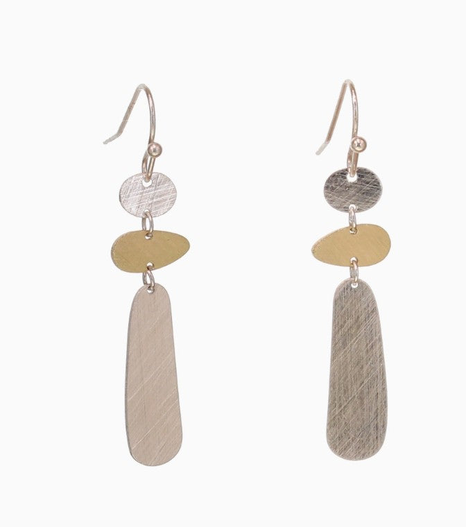 Three Piece Scratch Earring