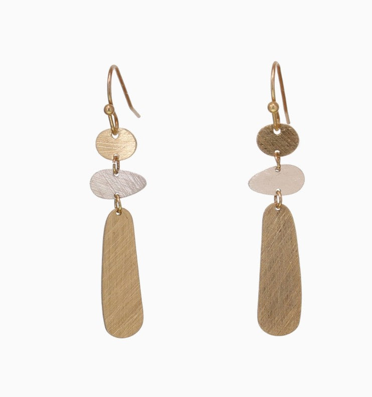 Three Piece Scratch Earring
