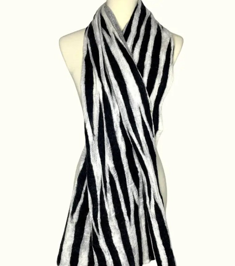 Black Lines Scarf